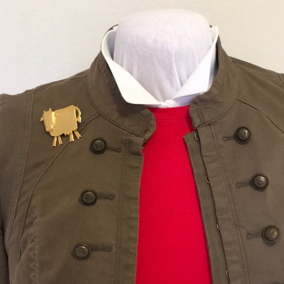 Jewelry - Vintage JJ Cow Brooch 🐮